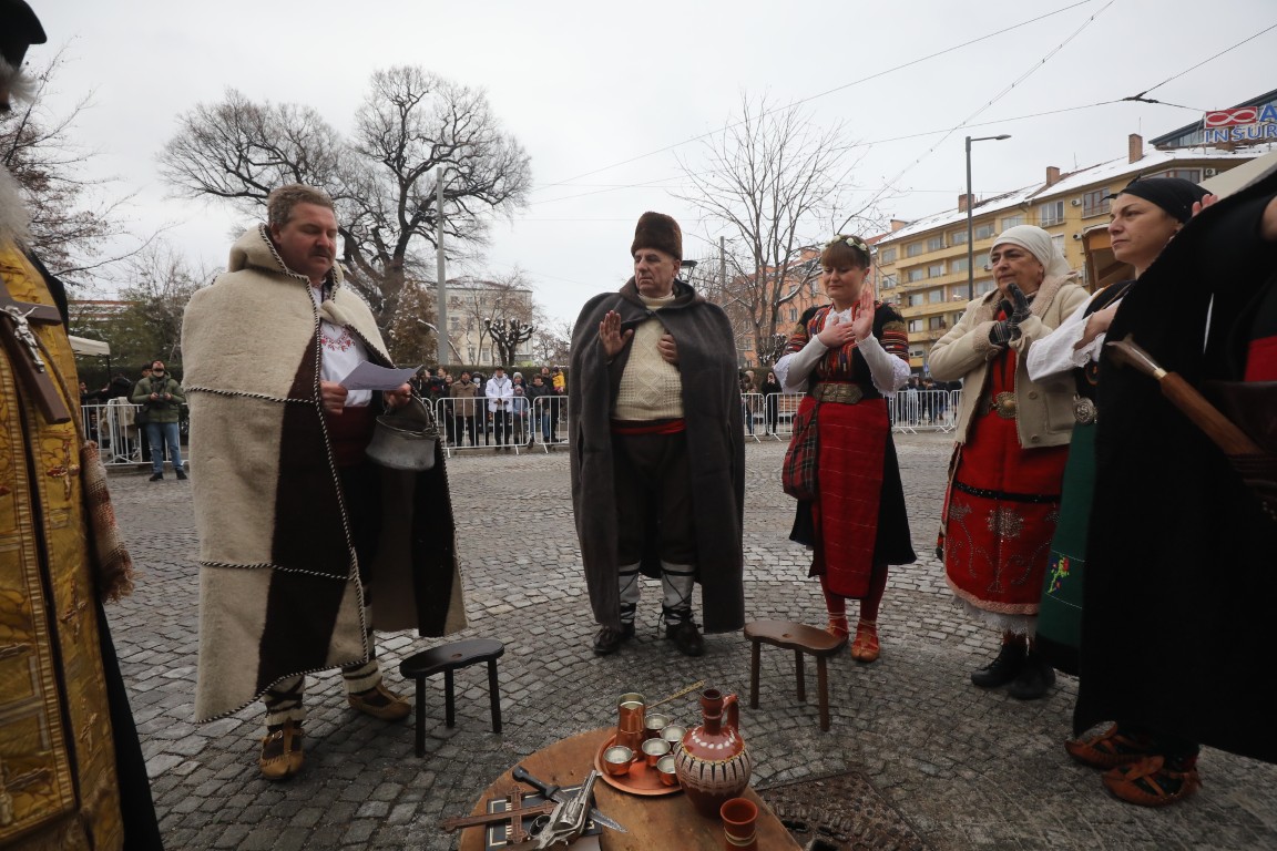 <p>Почитане на паметта на Апостола на свободата Васил Левски в София.</p>