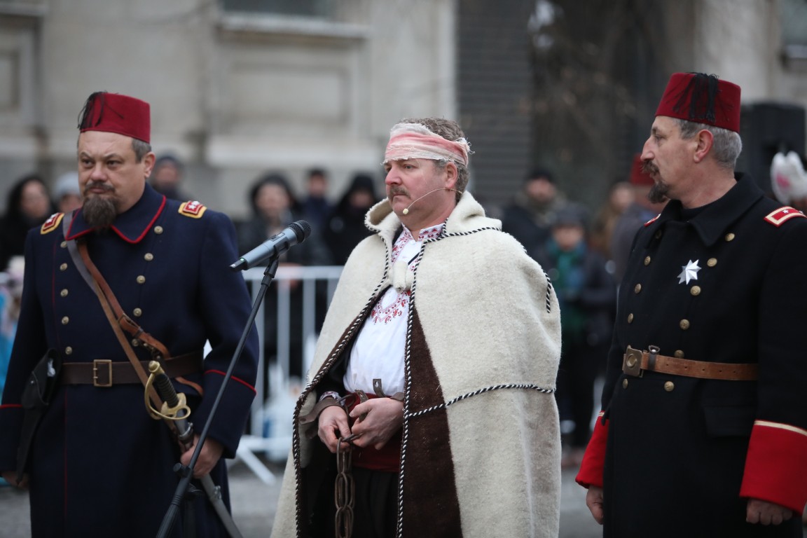 <p>Почитане на паметта на Апостола на свободата Васил Левски в София.</p>