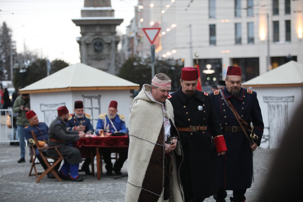 <p>Почитане на паметта на Апостола на свободата Васил Левски в София.</p>