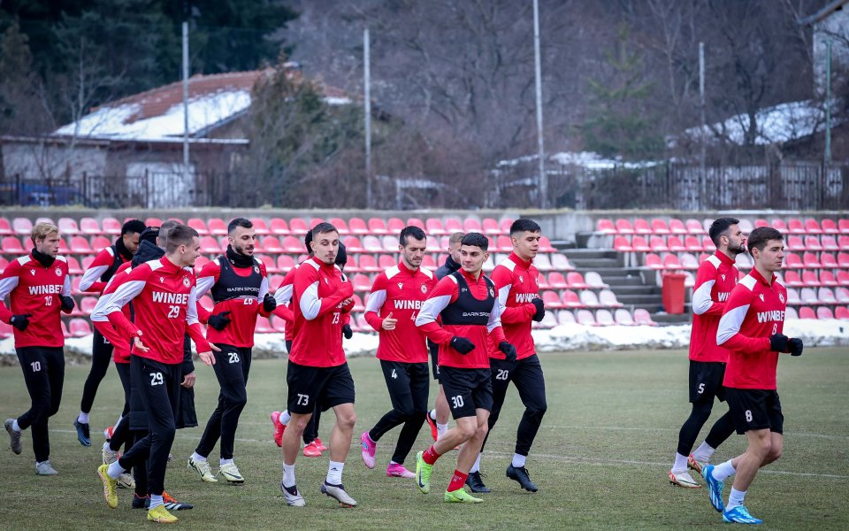 Тренировка на ЦСКА