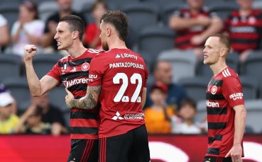 Божидар Краев с гол при убедителна победа на Уестърн Сидни Уондърърс