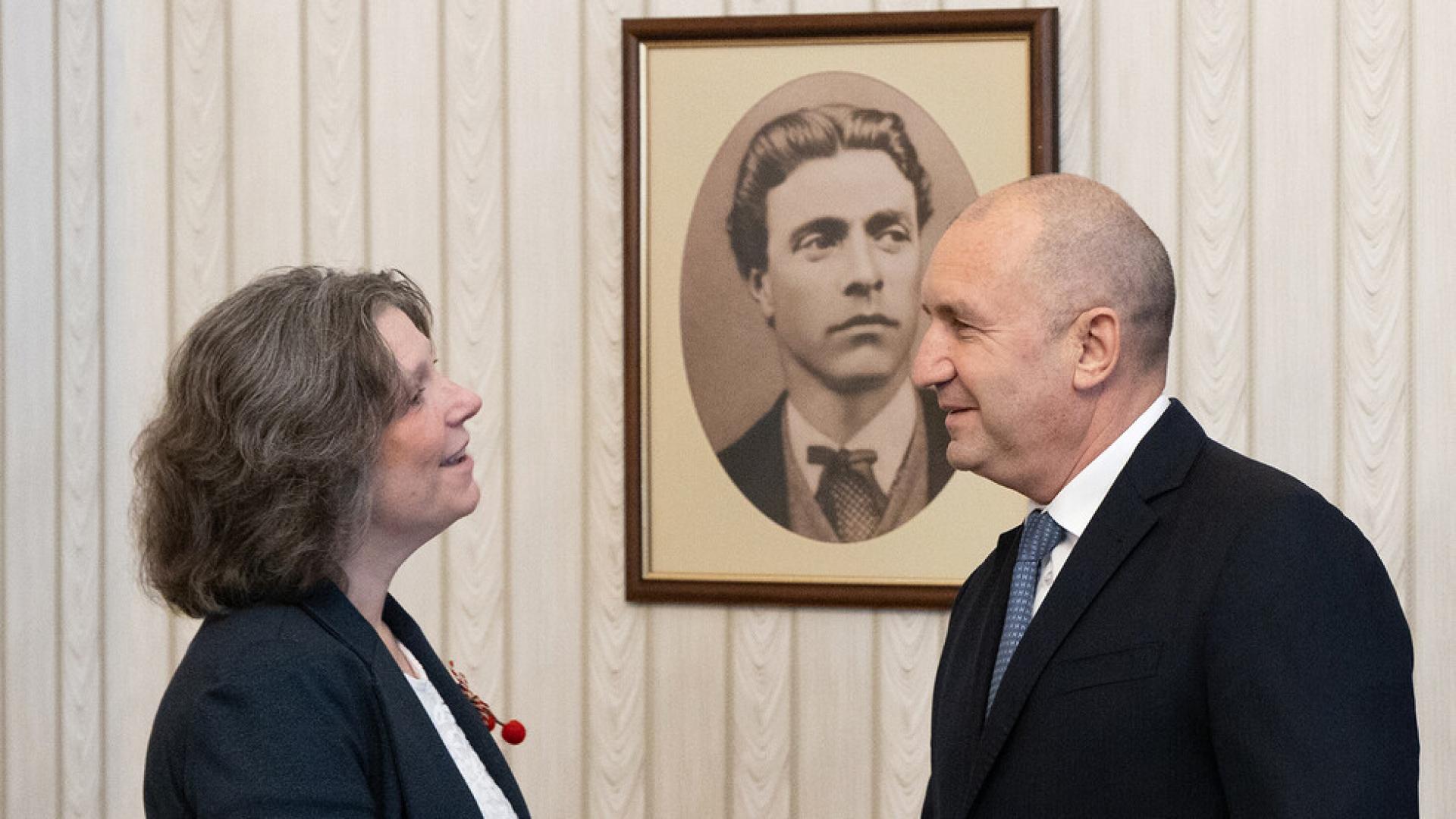 Държавният глава Румен Радев проведе среща днес в президентската институция