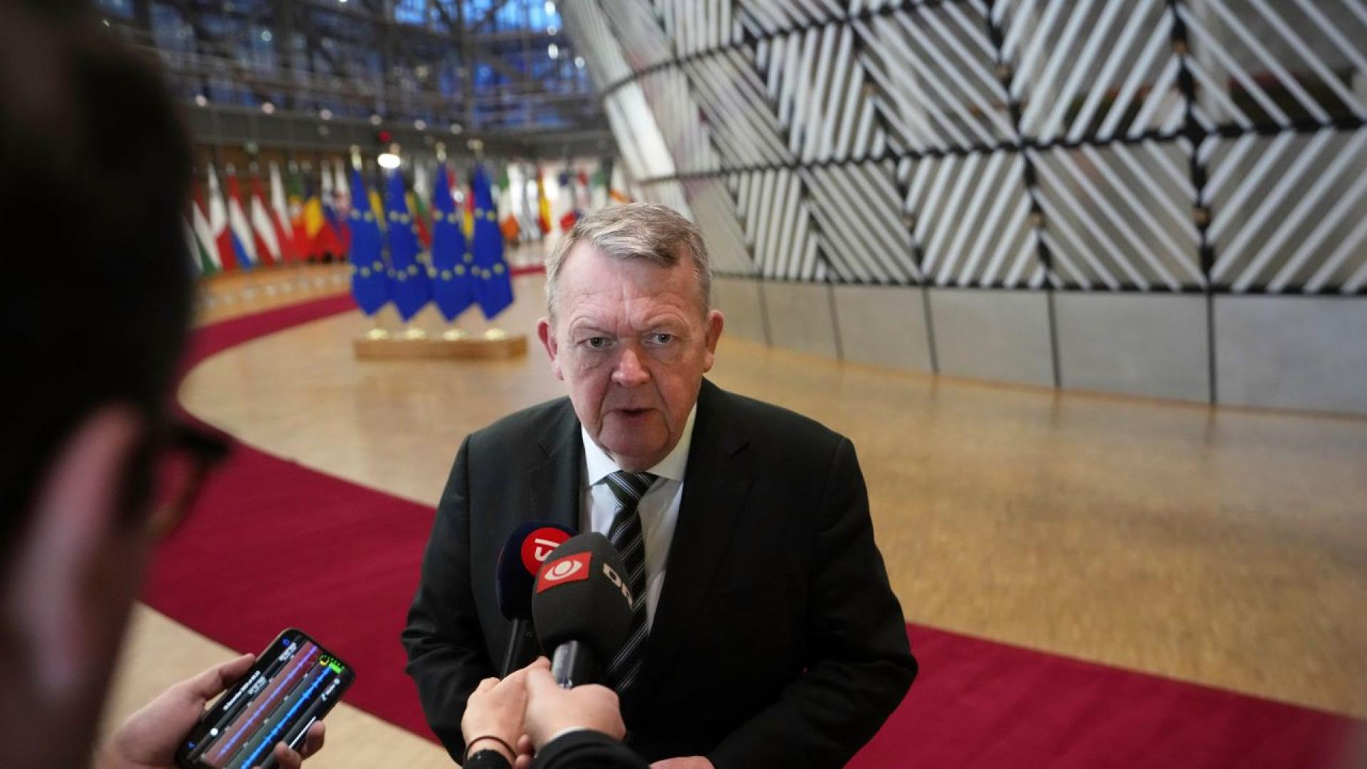 Министърът на външните работи на Дания Ларс Льоке Расмусен заяви