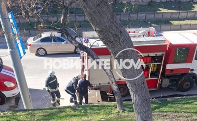 Пожар в химическа лаборатория в Пловдив