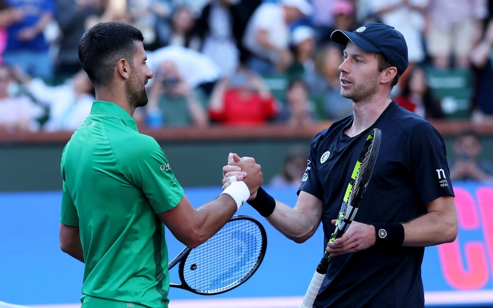 Новак Джокович - Ботик ван де Зандсхулп 1:2 сета / ATP 1000, Индиън Уелс, втори кръг, 09.03.2025 г.
