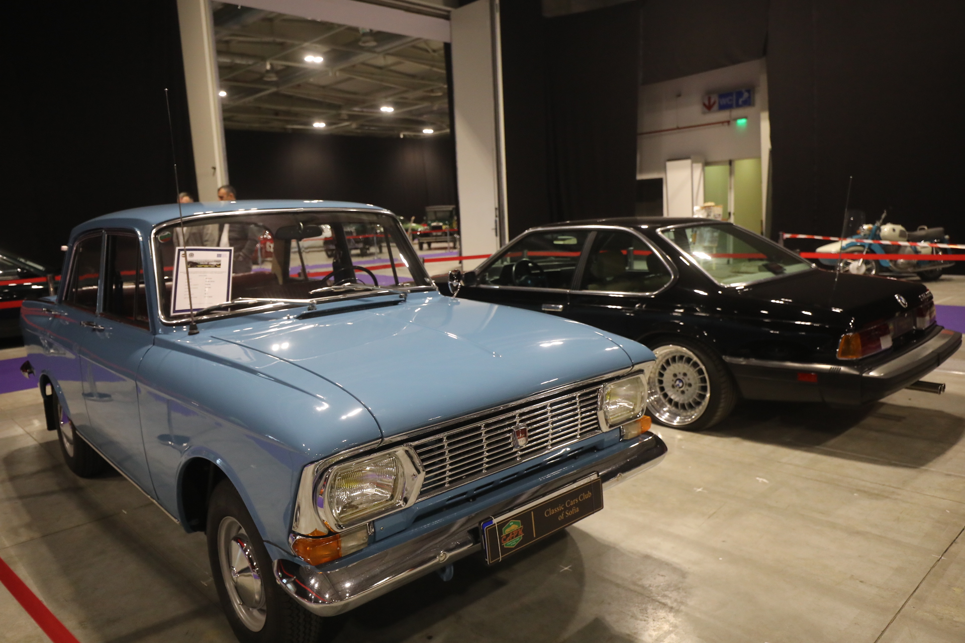 <p>Изложение на ретро автомобили в "Интер Експо Център" София&nbsp;</p>