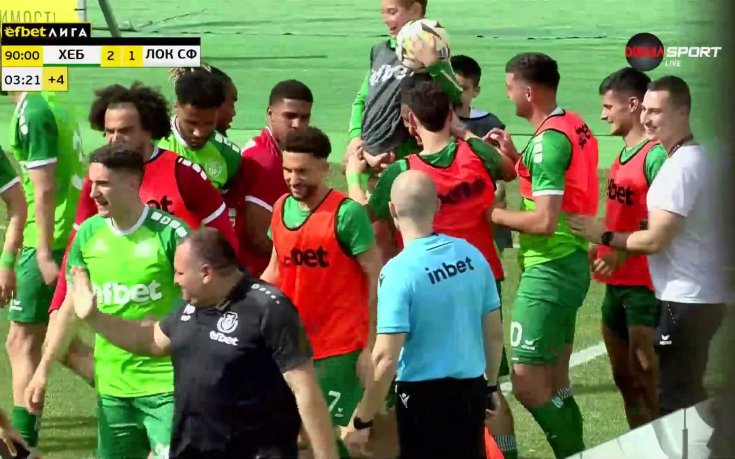 Дебютно попадение за Тома Ушагелов и победа за Хебър (видео)