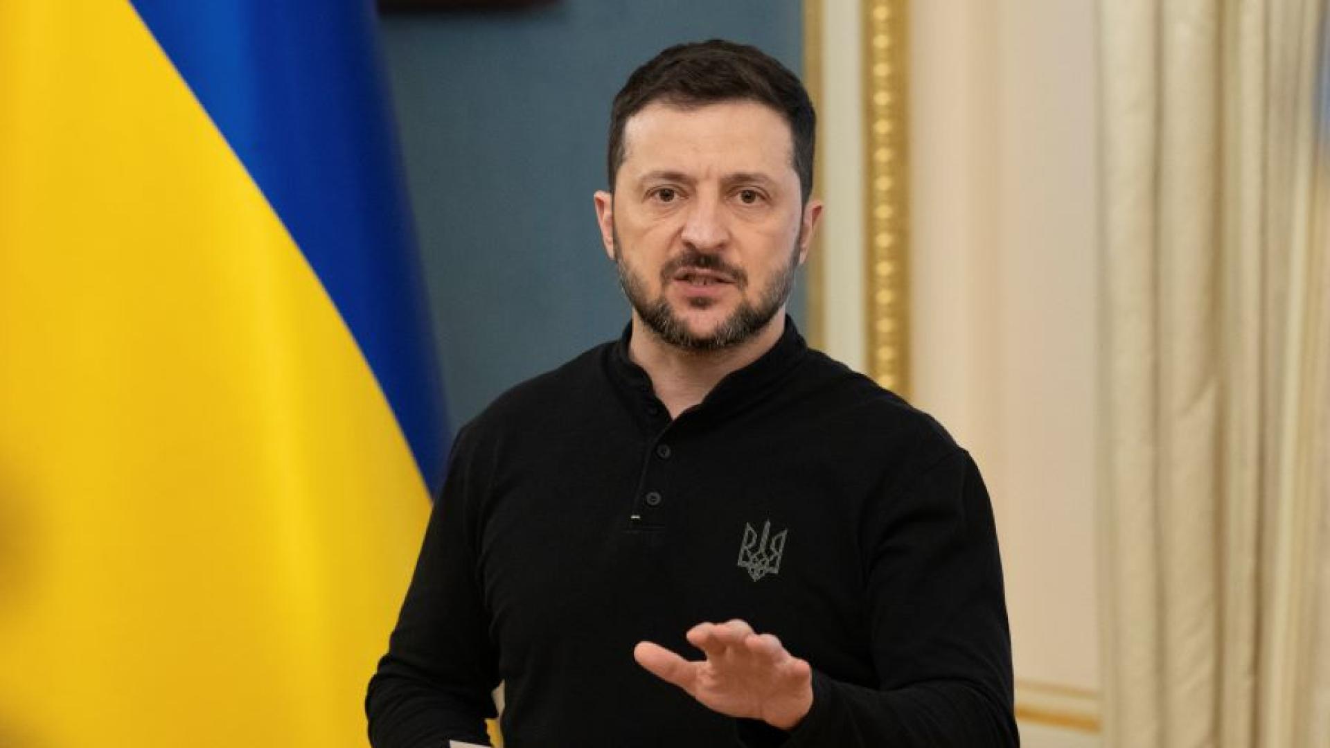 Украинският президент Володимир Зеленски заяви че руският президент Владимир Путин