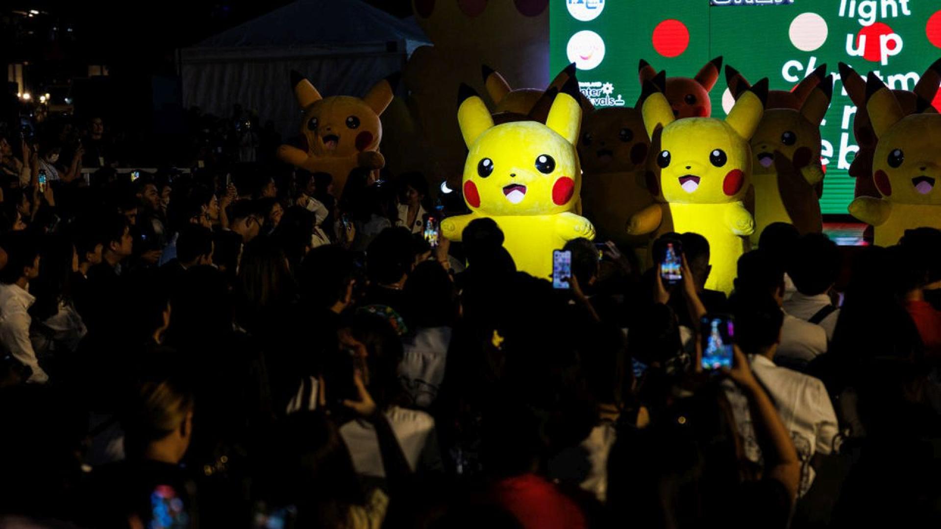 Анимационният герой Пикачу се превърна в символ на протестите срещу