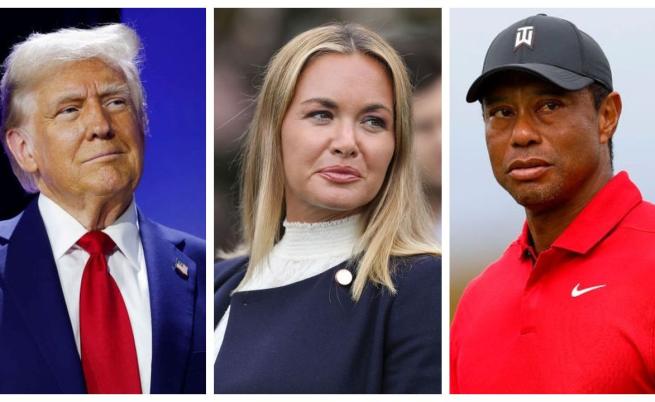 Доналд Тръмп коментира връзката между Тайгър Уудс и бившата си снаха