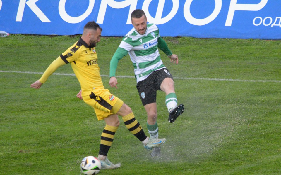 Черно море - Ботев Пловдив 1:1 / efbet Лига, 28-и кръг, 05.04.2025 г. - БТА
