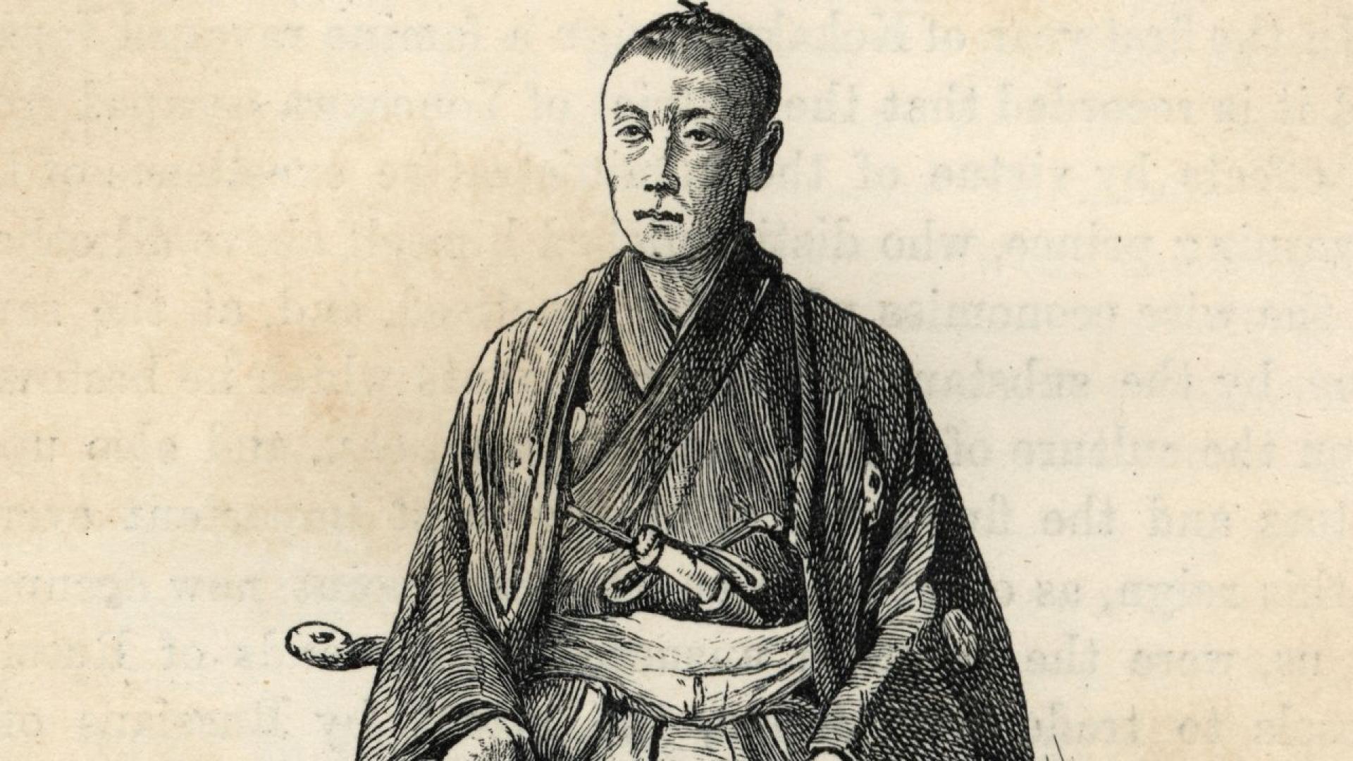 През 1853 г пристигането на комодор Пери и неговите Черни