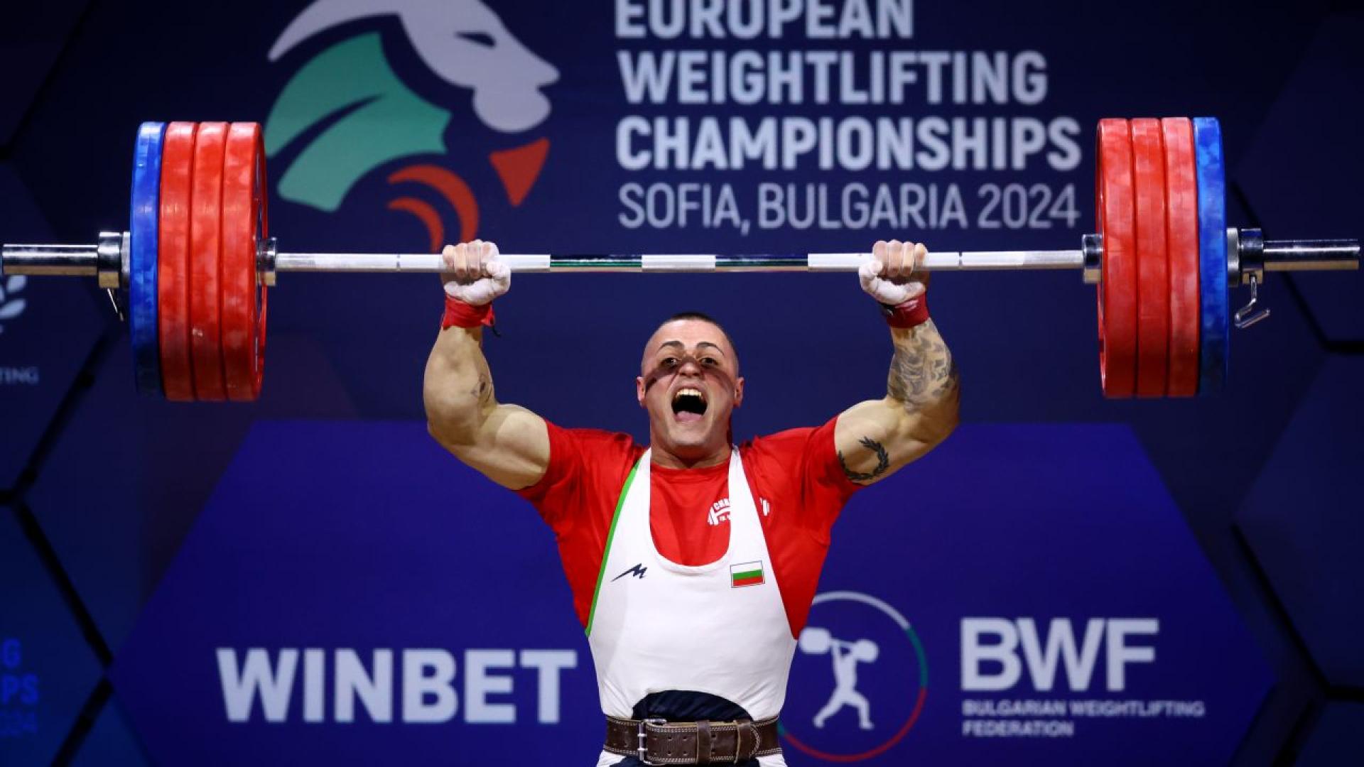 Карлос Насар беше избран за Най добър щангист в Европа за