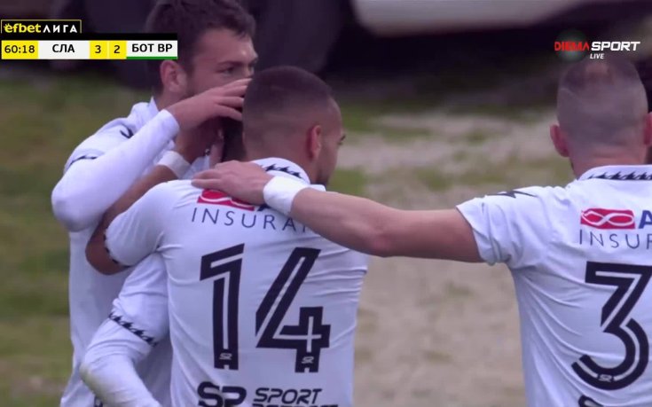 Мигновен отговор от Славия, Нгуен До наказа Ботев Враца за 3:2