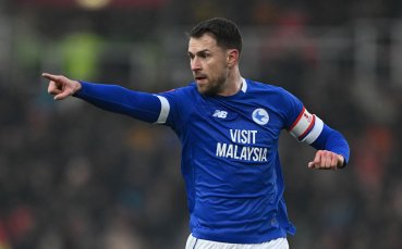 Официално: Аарън Рамзи влиза в нова роля, за да спаси Кардиф от изпадане