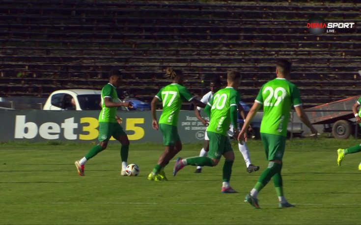 Славия - Хебър 3:2 /първо полувреме/