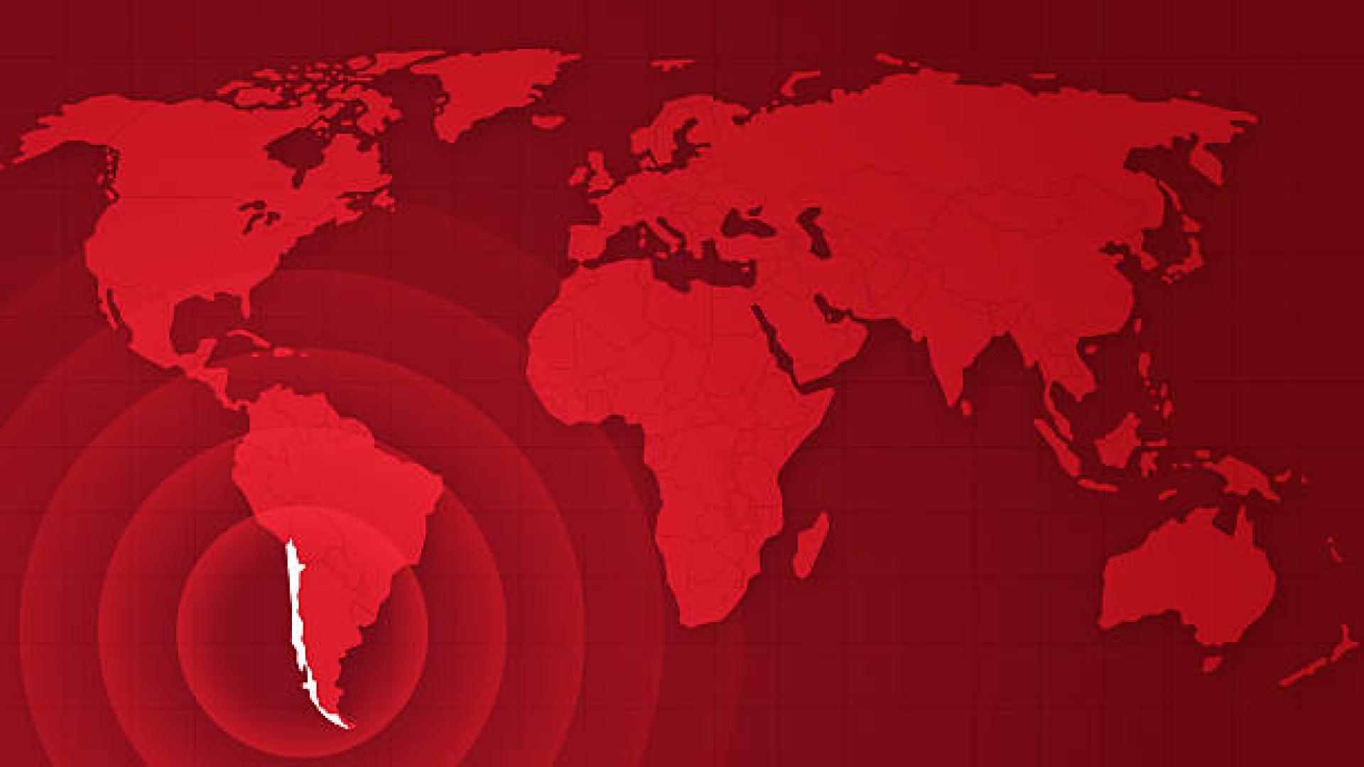 Земетресение с магнитуд 7 4 е регистрирано днес край бреговете на