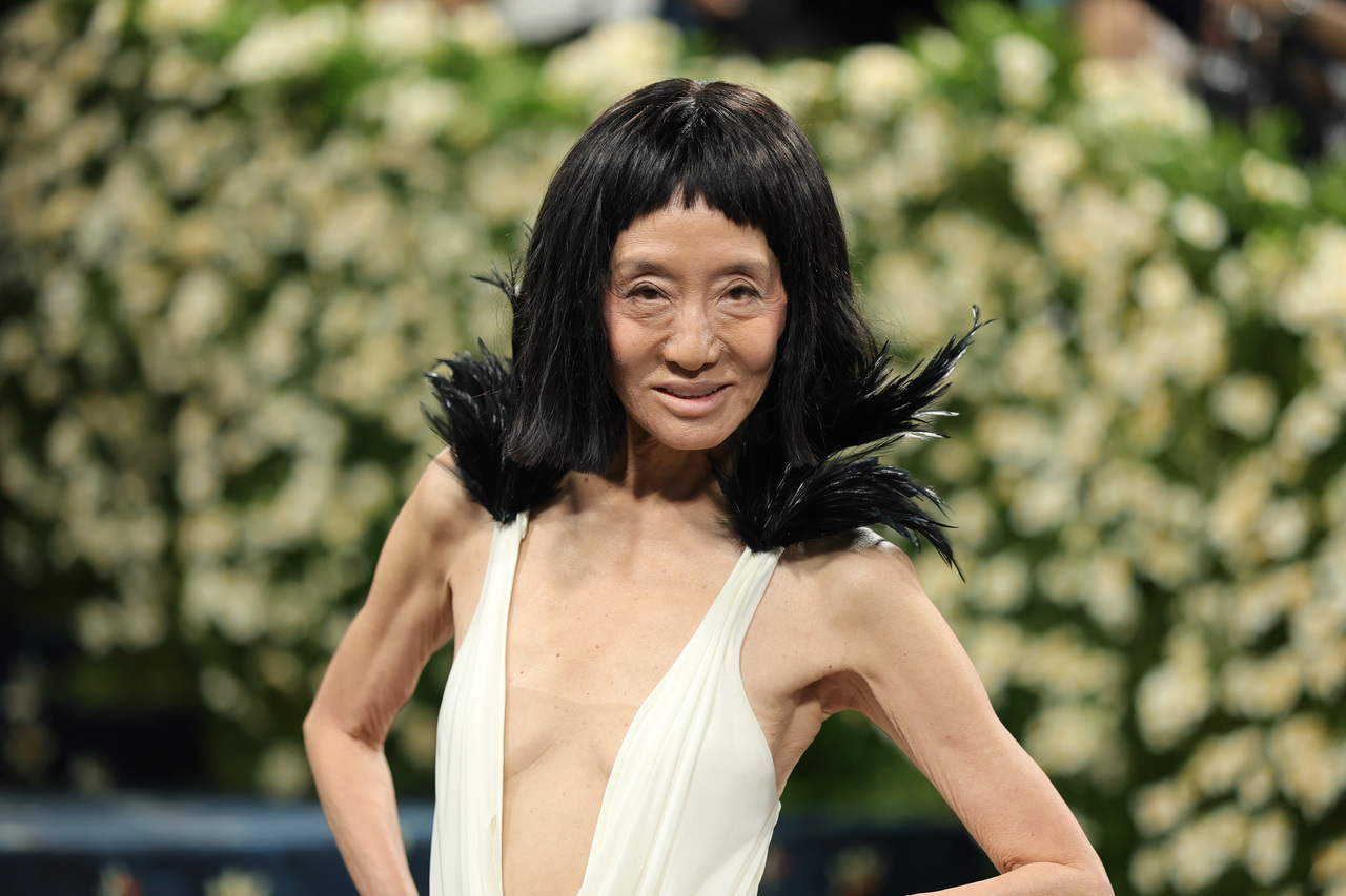 <p>Вера Уанг срази червения килим на Met Gala 2025 с дръзка визия и нова прическа.</p>