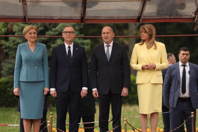 Президентът на Полша на визита в България