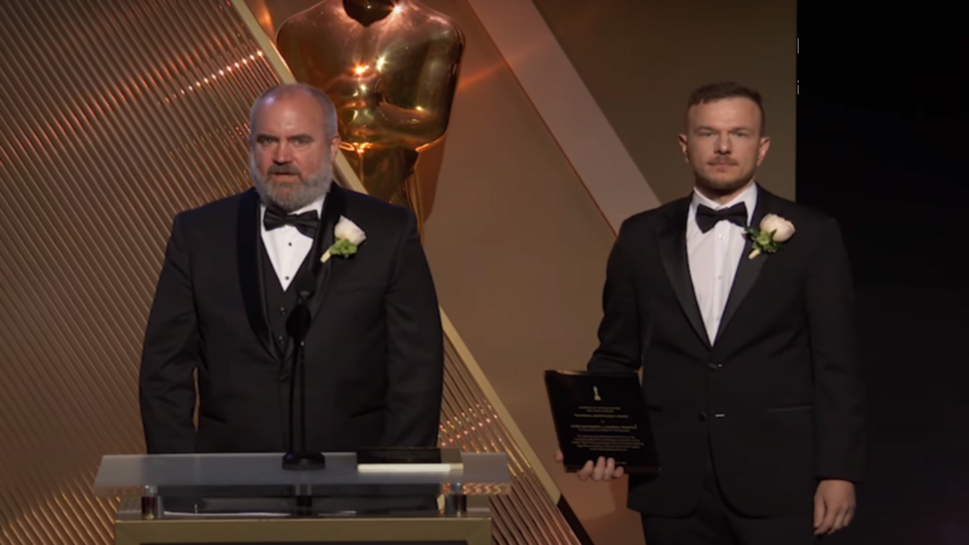 Българинът Явор Калоянов и Кимбъл Търстън получиха наградата Оскар на