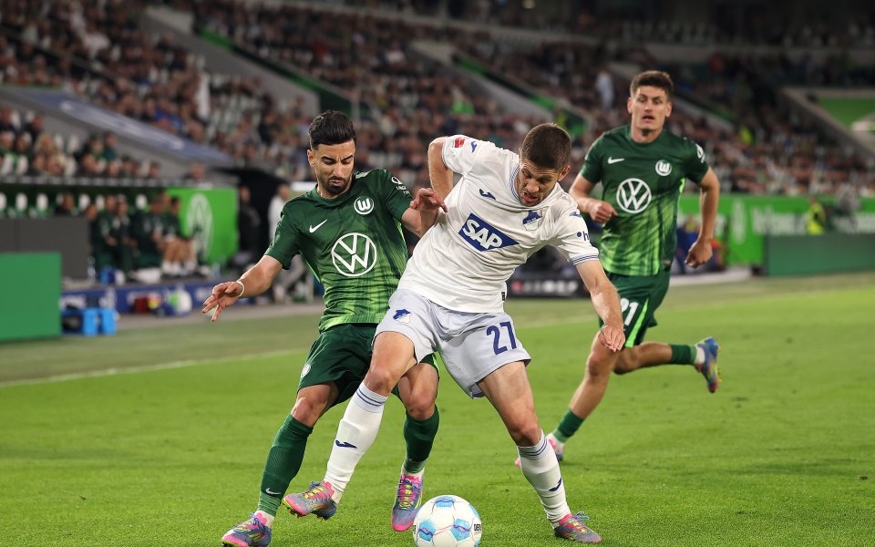 Волфсбург - Хофенхайм 2:2 / Първа Бундеслига, 33-и кръг, 09.05.2025 г.