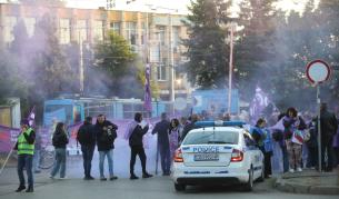 Работещите в градския транспорт в София обявиха гражданско неподчинение (СНИМКИ/ВИДЕО)
