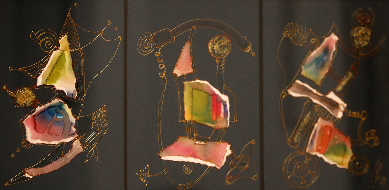 <p>2023 г. Песента на цветята &ndash; акварели и рисунки, Истор. музей гр. Стрелча</p>