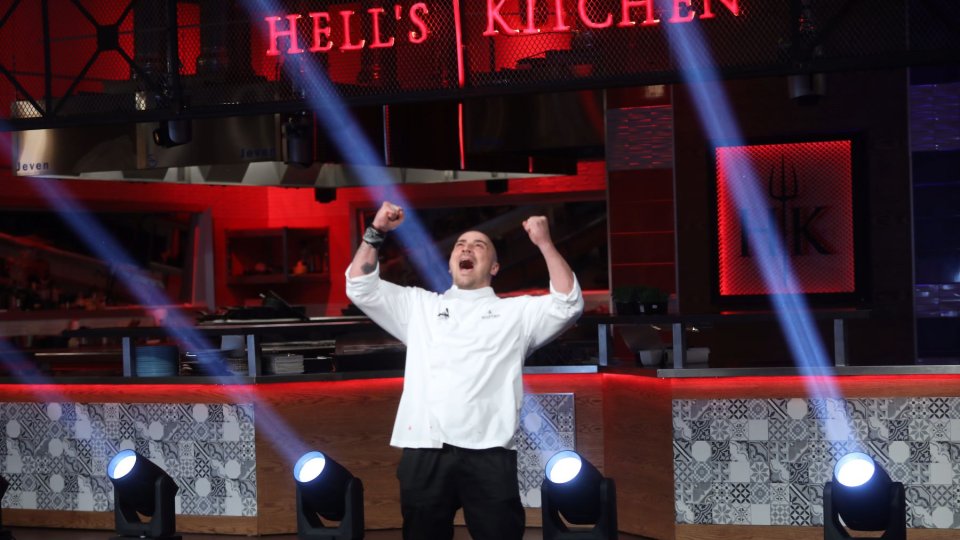 Мартин е големият победител в седмия сезон на Hell’s Kitchen