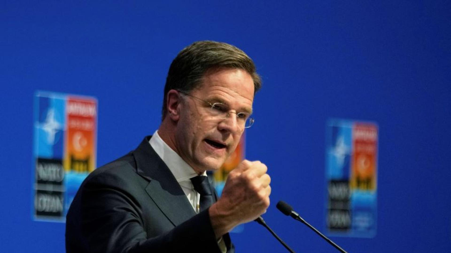 Генералният секретар на НАТО Марк Рюте заяви в Тирана че руският