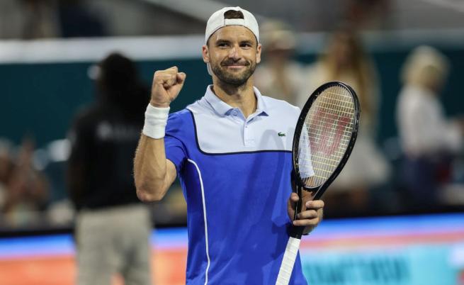 Българският успех: Григор Димитров се изкачи с две места в световната ранглиста