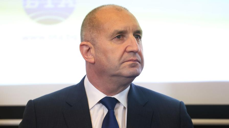 Президентът Румен Радев