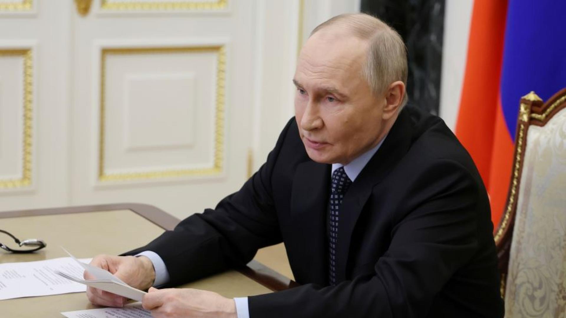 Руският президент Владимир Путин снощи заяви пред руски предприемачи че