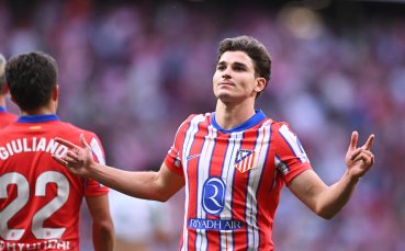 Въпреки интереса от Арсенал: Хулиан Алварес остава в Атлетико Мадрид