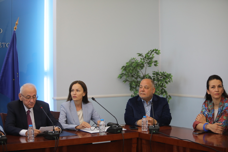<p>Представяне на проекта за Национална многопрофилна детска болница</p>