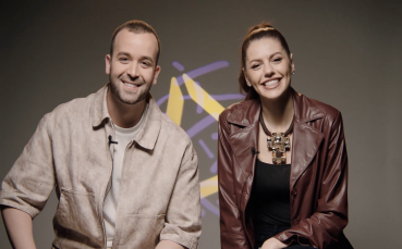 Шпагат или 3 октави? Вениамин и Михаела в блиц, пълен със смях, истини и обещания