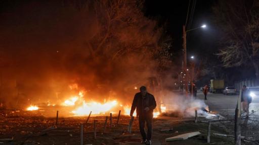 Руски ракетен уби четирима в Днепър