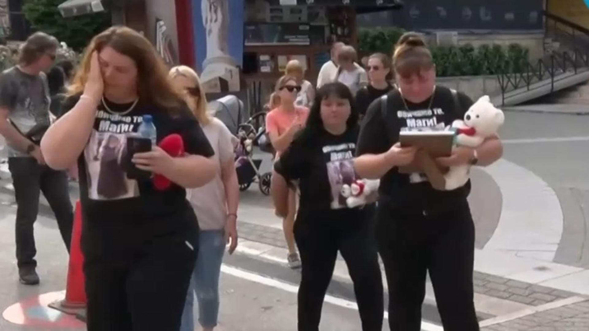 Мълчаливо бдение се проведе в Хасково след убийството на 18 годишната