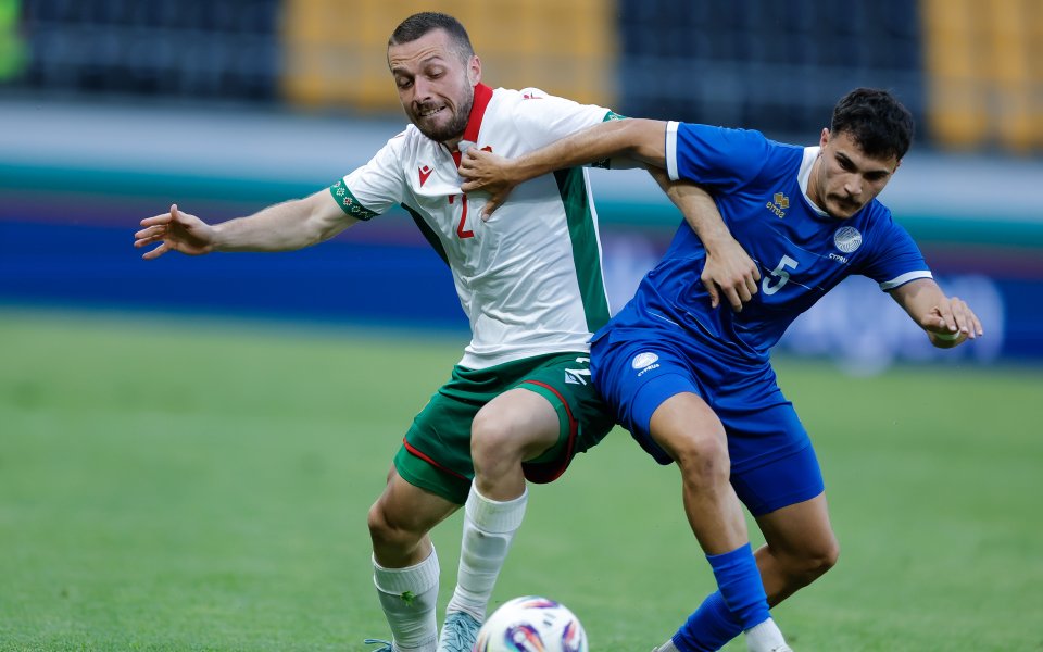 Националният отбор на България не успя да победи този на