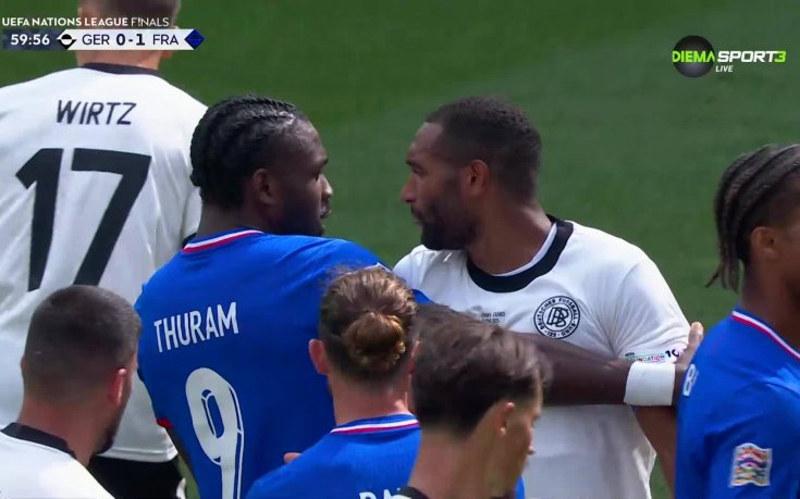 Германия - Франция 0:2 /репортаж/