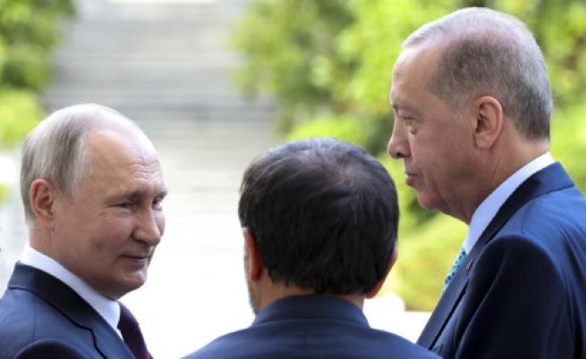 Ердоган и Путин реагираха на войната между Израел и Иран