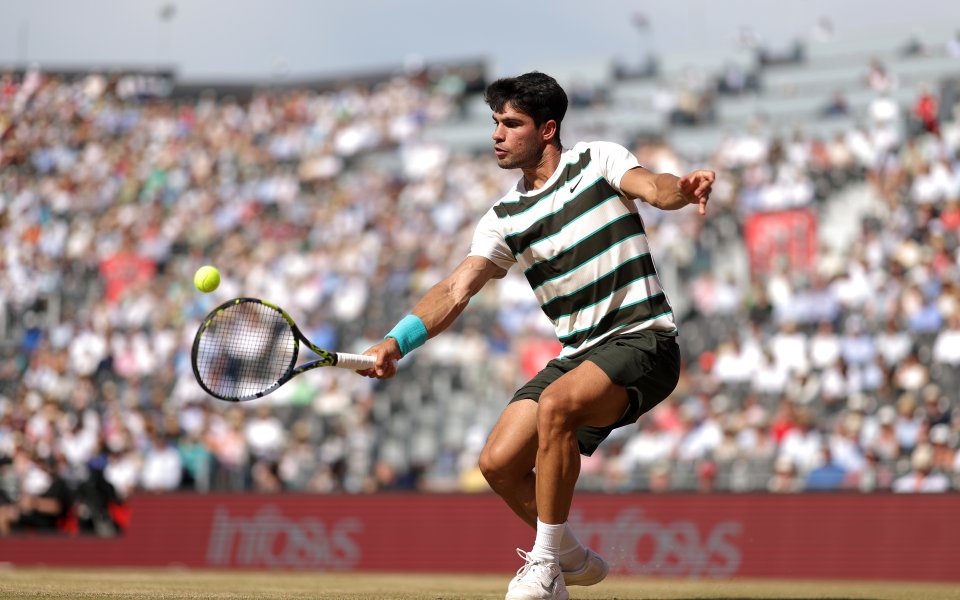 Карлос Алкарас - Артур Риндеркнек 2:0 сета / ATP 500. Лондон, 1/4-финал, 20.06.2025 г.