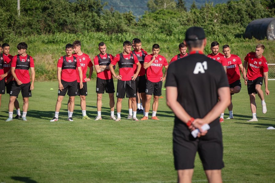 Тренировка на ЦСКА на базата в Панчарево1