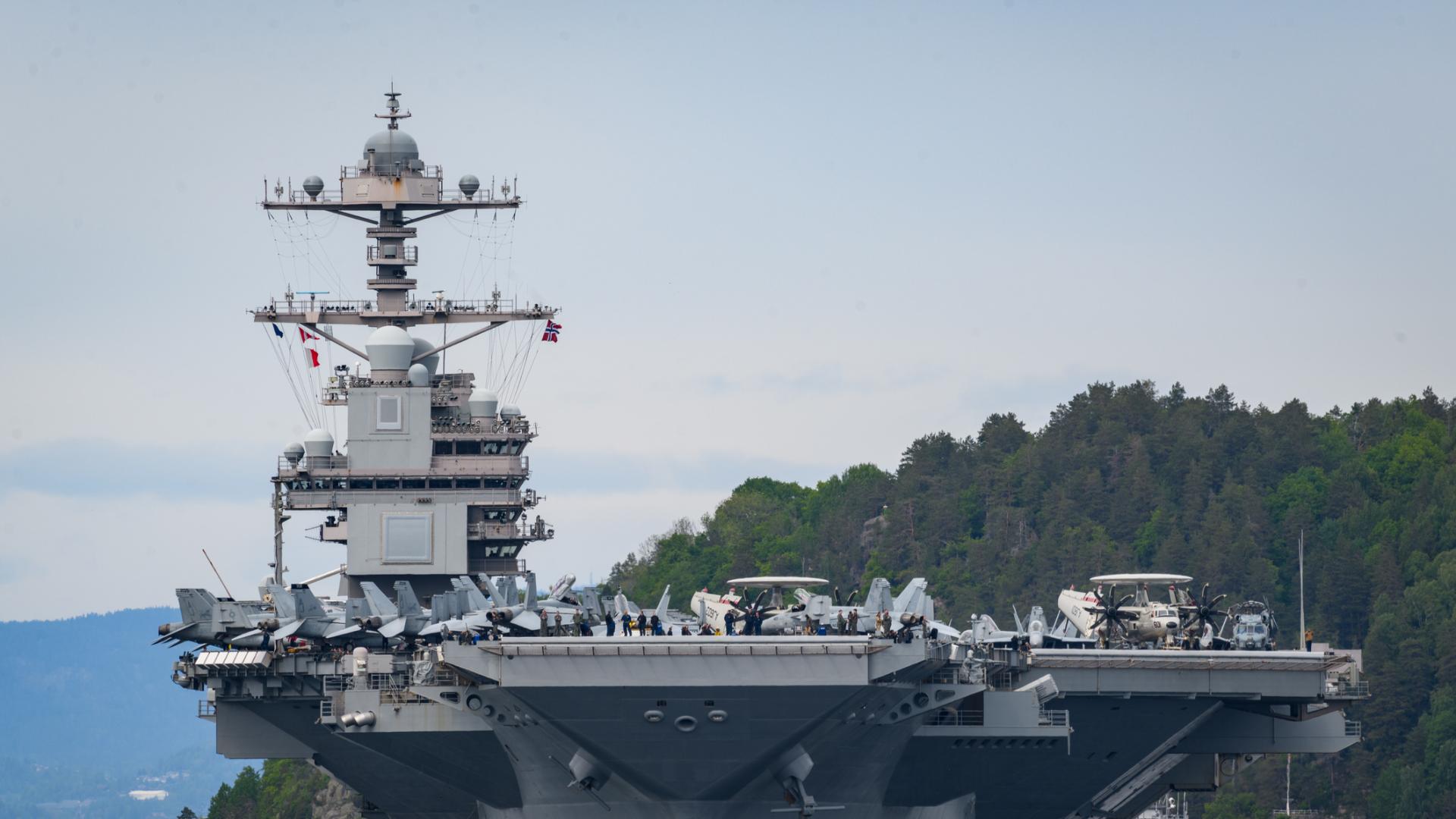 Американският самолетоносач Джерард Форд ще отплава към Европа следващата седмица