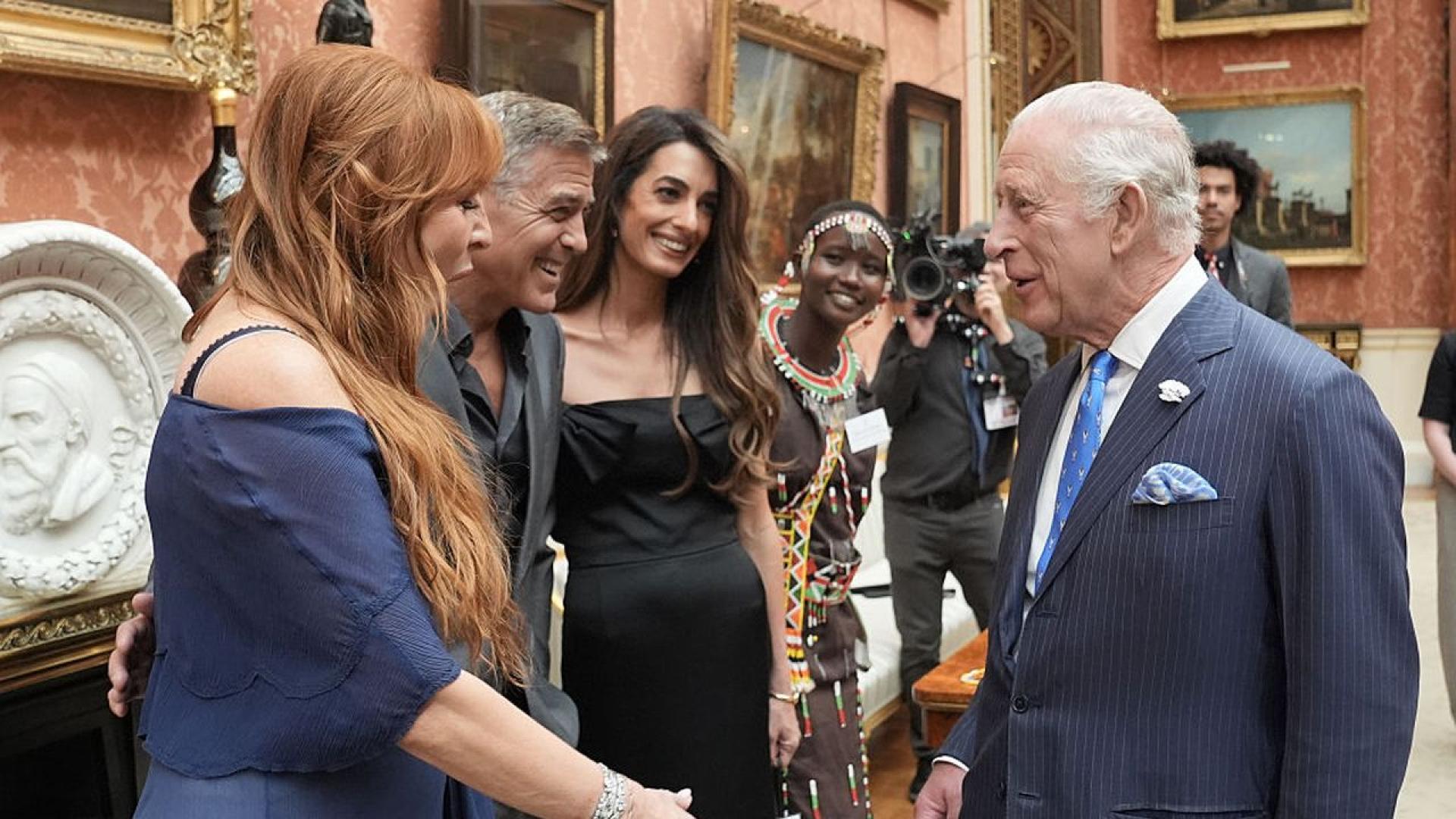 Крал Чарлз внесе звезден блясък в последното тържество в Бъкингамския