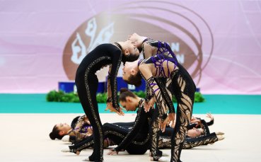 Отборите на България за жени и девойки поведоха на Балканиадата по естетическа гимнастика