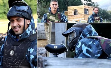 Отборът на Левски покори пейнтбол терена