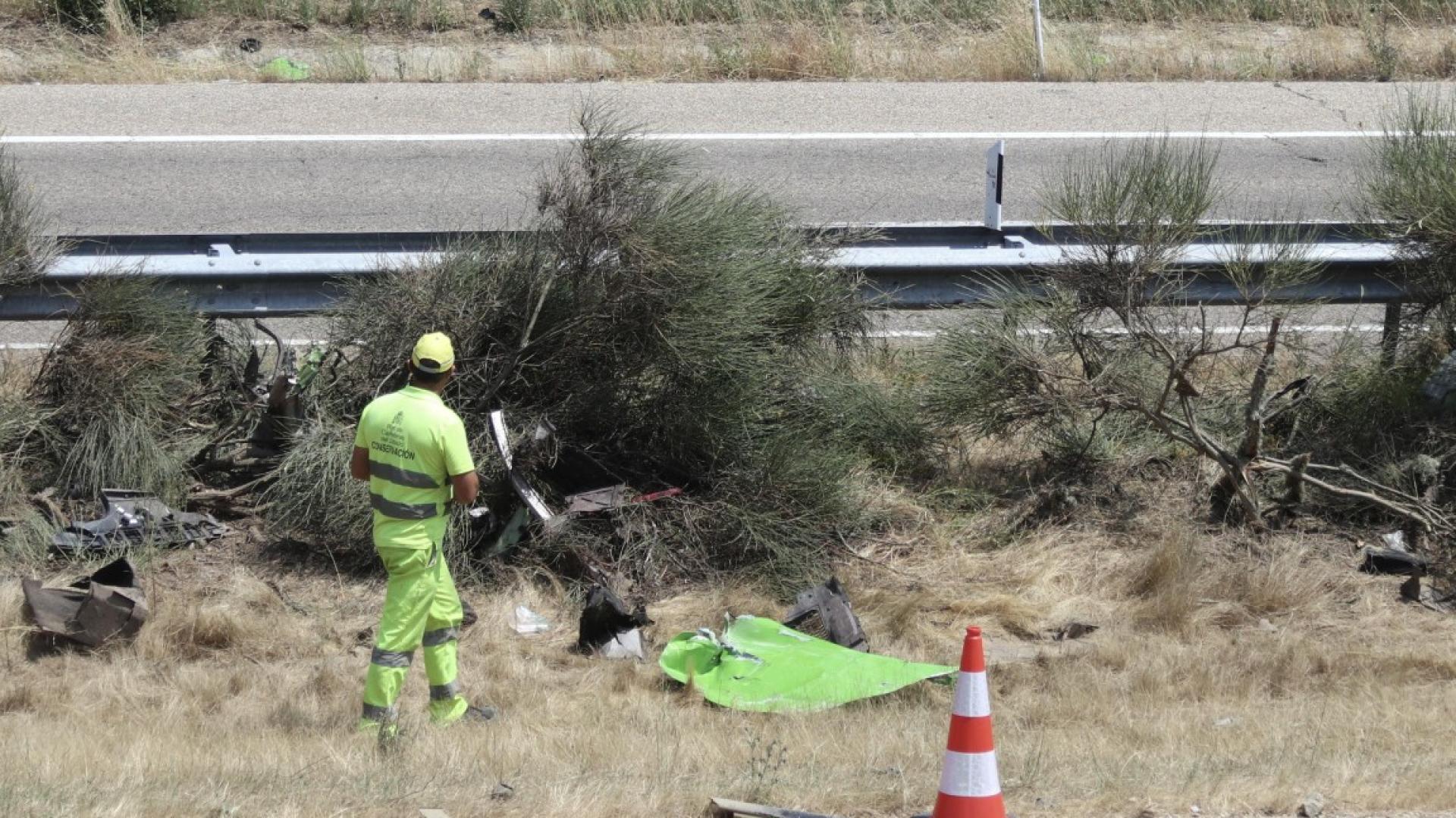 Испанските власти публикуваха кадри от мястото на катастрофата в която