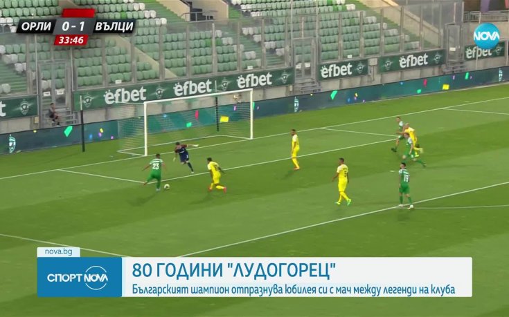 80 години Лудогорец