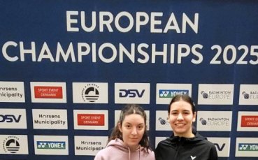 Михаела Чепишева и Цветина Попиванова са на финала на двойки на турнир по бадминтон във Франция