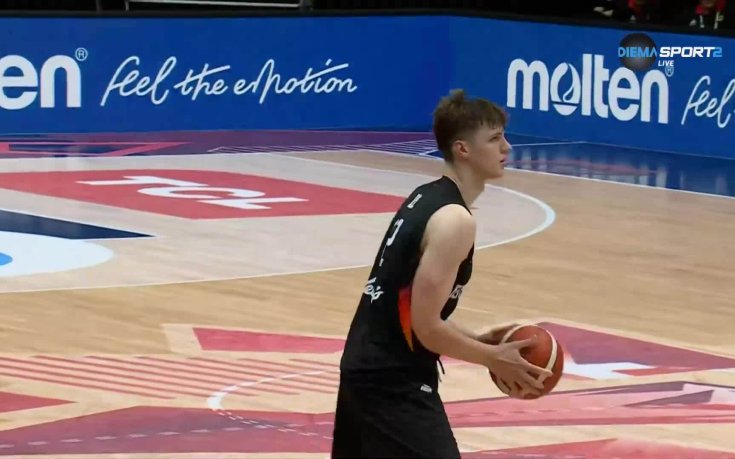 Словения (19)  - Германия (19) 72:84 /репортаж/